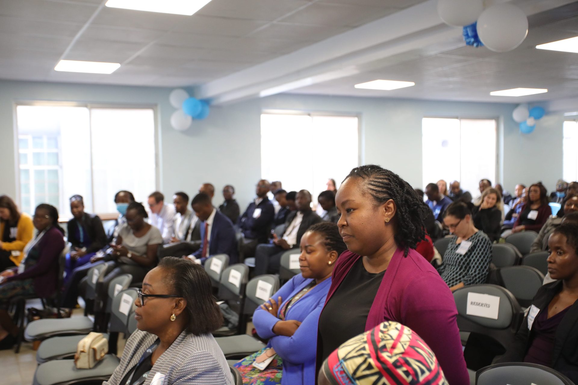 Research Day: Delegates in Session