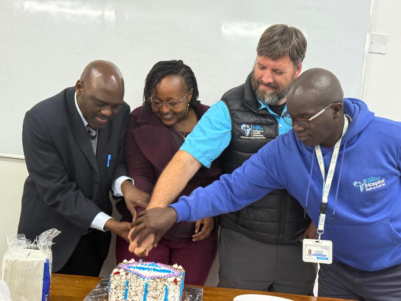 Faculty Cake-Cutting Celebration